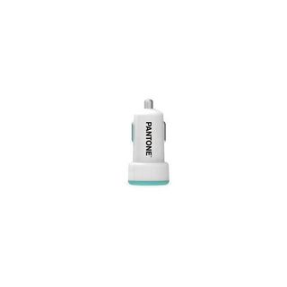 Pantone - Adattatore alimentazione per auto - 2.1 A (USB) - bianco, pantone 324…