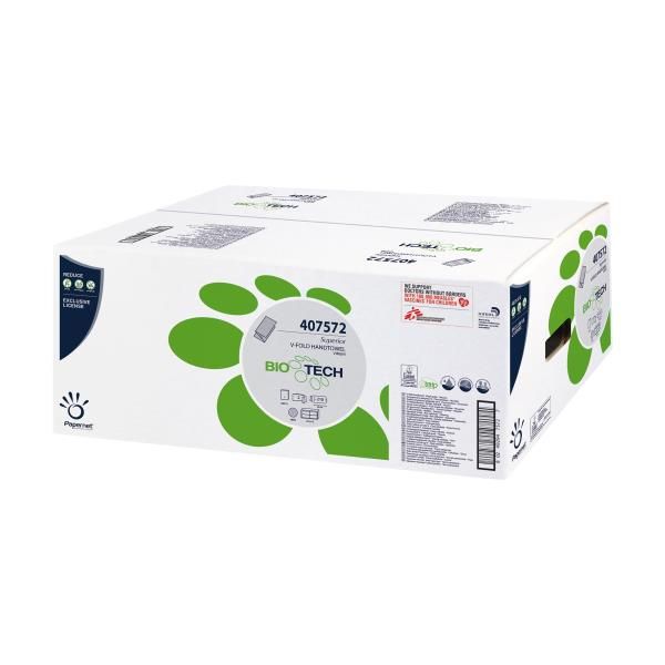 Papernet - Asciugamani di carta - pura cellulosa - 210 fogli - piega a V - bian…