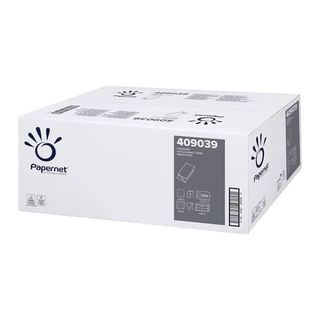 Papernet Standard - Asciugamani - pura cellulosa - 266 fogli - piega a V - bian…