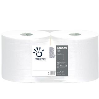 Papernet Standard - Asciugamani di carta - pura cellulosa - 568 fogli - rotolo …