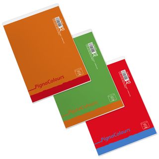 Blocco Colours - A5 - 150 x 210mm - 60 gr - 60 fogli - 5mm - Pigna
