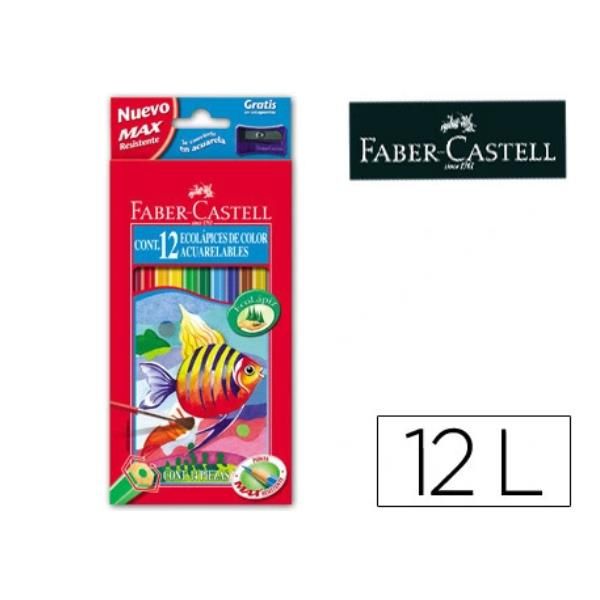 Pastelli acquerellabili - diametro mina 3,30 mm - colori assortiti - Faber-Cast…