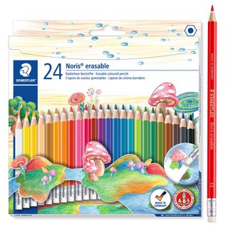 Pastelli colorati Noris cancellabile 144 50 - cancellabili - colori assortiti -…