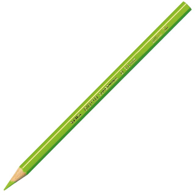 Pastello Supermina - mina 4 mm - verde fluo 54 - Giotto