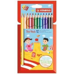 Pastello TrioThick - diametro mina 4,2 mm - con temperino - colori assortiti - …