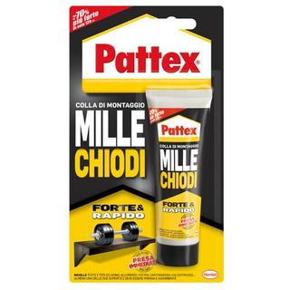 Pattex MilleChiodi Strong & Rapid - Colla - 100 g (pacchetto di 12)
