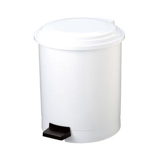 Pattumiera a pedale Ruf - PP - 20 L - diametro 31,5 cm - altezza 42 cm - bianco…