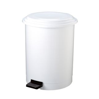 Pattumiera a pedale Ruf - PP - 40 L - diametro 44,5 cm - altezza 54 cm - bianco…