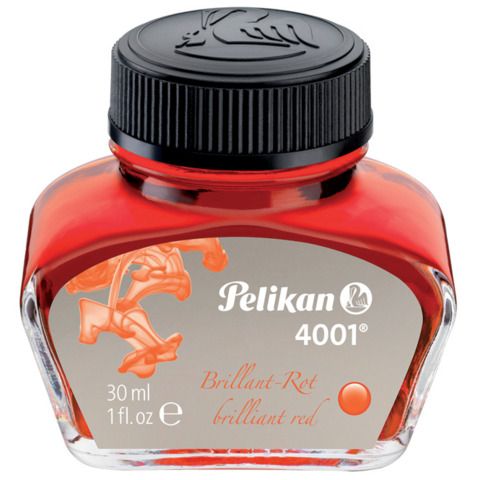 Pelikan INCHIOSTRO STILOGRAFICA PELIKAN 4001 ROSSO ML 30