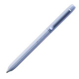 Penna a sfera Avori - punta M - fusto azzurro - Faber-Castell