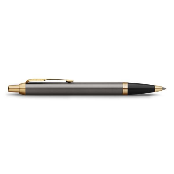 Penna a sfera IM Grey GT - punta M - grigio - Parker