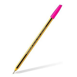 Penna a sfera Noris Stick - punta 1,0 mm - magenta - Staedtler - conf. 10 pezzi