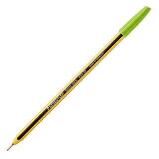 Penna a sfera Noris Stick - punta 1,0 mm - verde chiaro - Staedtler - conf. 10 …