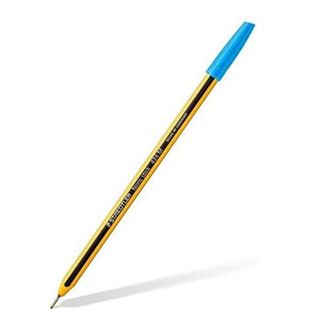 Penna a sfera Noris Stick - punta 1,0mm - azzurro chiaro - Staedtler - conf. 10…