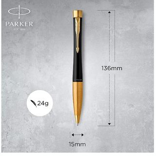 Penna a sfera Twist Urban Muted Black GT - punta M - Parker