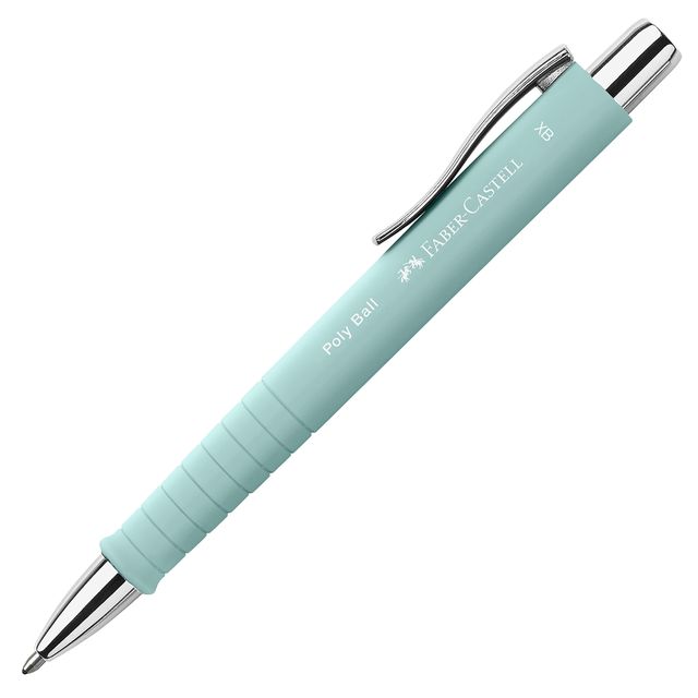 Penna a sfera a scatto Poly Ball Urban - punta 0,7 mm - fusto caribic blue - Fa…