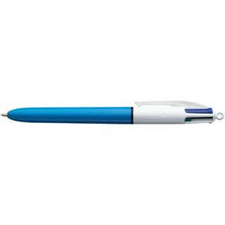 Penna a sfera a scatto multifunzione 4 Colours Classic - punta 1,0mm - nero, bl…