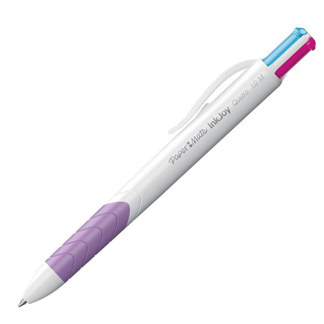 Penna a sfera a scatto multifunzione Inkjoy Quatro - punta 1,0mm - fun - Paperm…