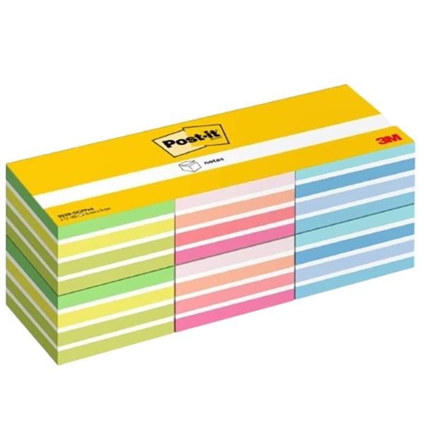Blocco foglietti Post-it Cubo - 2028-0CPPX6 - 76 x 76 mm - colori assortiti neo…