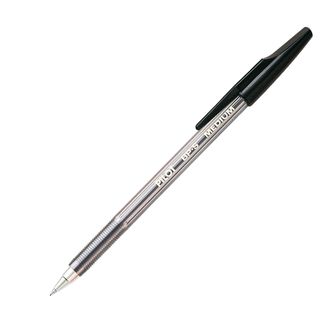 Penna a sfera con cappuccio BP S - punta media 1 mm - nero - Pilot