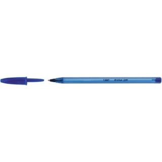 Penna a sfera con cappuccio Cristal Soft - punta 1,2mm - blu - Bic - conf. 50 p…