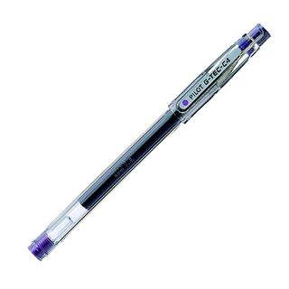 Penna a sfera con cappuccio gel G Tec C4 - punta 0,4mm - viola - Pilot