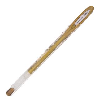 Penna a sfera gel con cappuccio Uni Ball Signo M120 - punta 0,8mm - oro - Uni M…