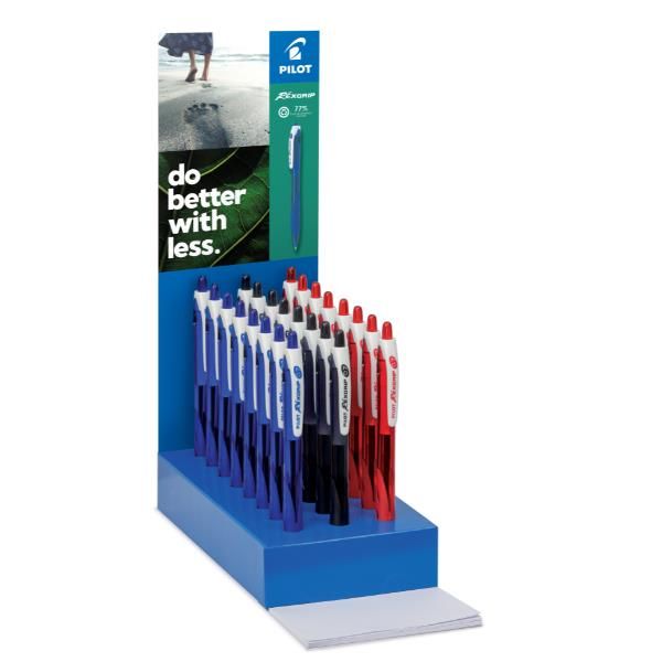 Penna a sfera ricaricabile con inchiostro blu