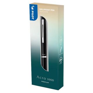 Penna a sfera scatto Acro 1000 - punta 1.0 mm - fusto nero - Pilot
