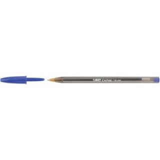 Penna sfera Cristal Large - punta 1,6 mm - blu - Bic - conf. 50 pezzi