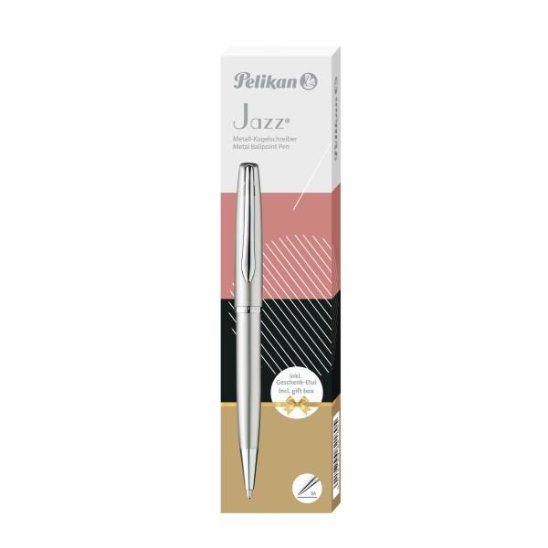 Penna sfera Jazz Noble Elegance - punta M - silver - Pelikan