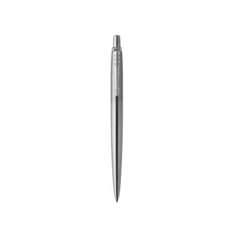 Penna sfera Jotter Core Stainless Steel - punta M - fusto acciaio - Parker
