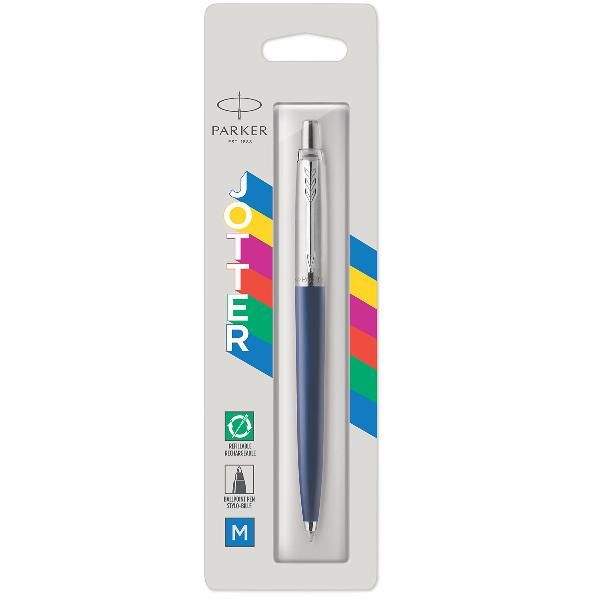 Penna sfera Jotter Original - punta M - fusto blu navy - Parker