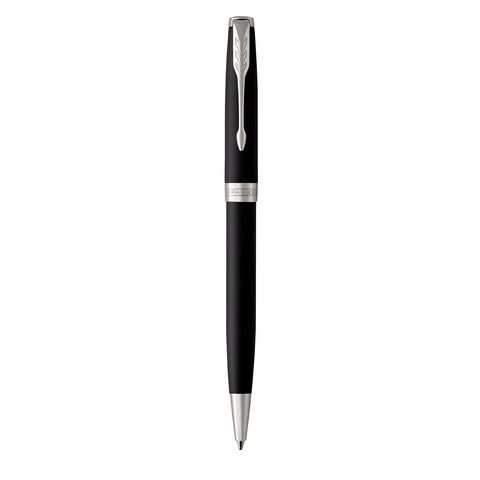 Penna sfera Sonnet Matte Black CT - punta M - Parker