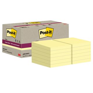 Blocco foglietti Post-it SuperSticky Green - 622R-SSCY - 47,6 x 47,6 mm - carta…