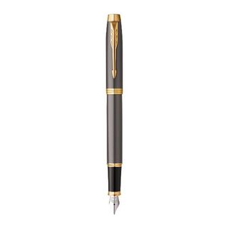 Penna stilografica IM Grey GT - punta M - grigio - Parker