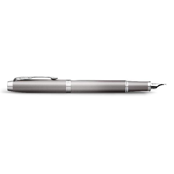 Penna stilografica IM Monochrome Rituals Grey - punta M - grigio - Parker