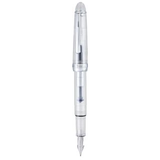 Penna stilografica Monza - tratto medio - fusto in resina trasparente - Monteve…
