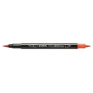Pennarelli Aqua Brush Duo - punte 2,00 - 4,00 mm - Lyra - astuccio 24 pezzi