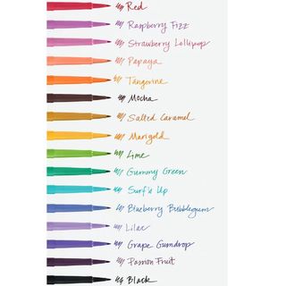 Pennarello Flair Nylon - punta feltro - 1,10mm - colori assortiti Candy Pop - P…