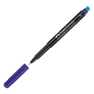 Pennarello Multimark universale permanente con gomma - punta fine 0,6mm - blu -…