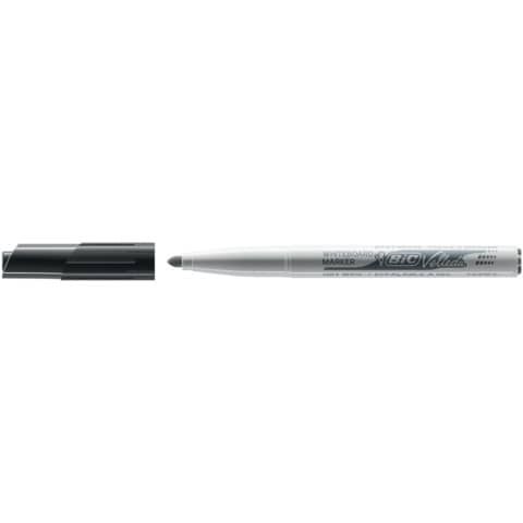 Pennarello Whiteboard Marker Velleda 1741 - punta tonda 1,4mm - nero - Bic