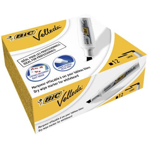 Pennarello Whiteboard Marker Velleda 1781 - punta a scalpello da 3,2 a 5,5mm - …