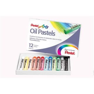Pentel Arts - Pastello - pastello a olio - per legno, pannello, tela - colori a…