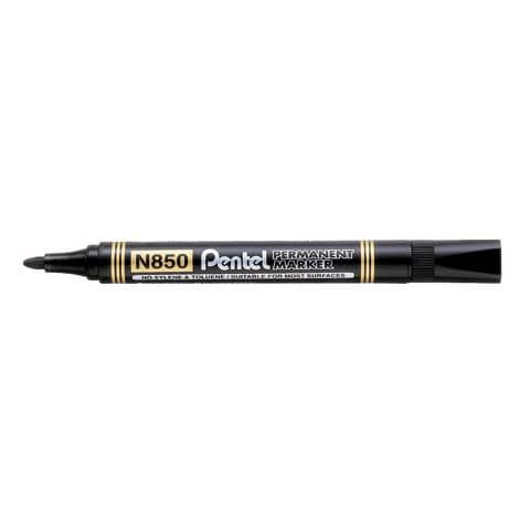 Pentel N850 - Marcatore - permanente - nero - 2.1 mm