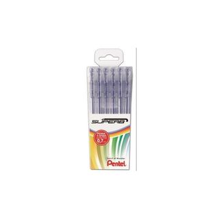 Pentel Superb - Penna a sfera - nero - inchiostro a base olio - 0.7 mm - fine (…