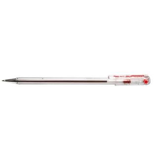 Pentel Superb - Penna a sfera - rosso - inchiostro a base olio - 0.7 mm - fine