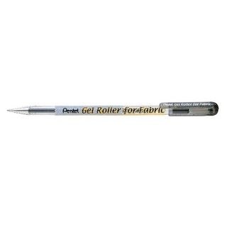 Pentel for Fabric - Penna a sfera - permanente - per tessuto, tessuto - nero - …