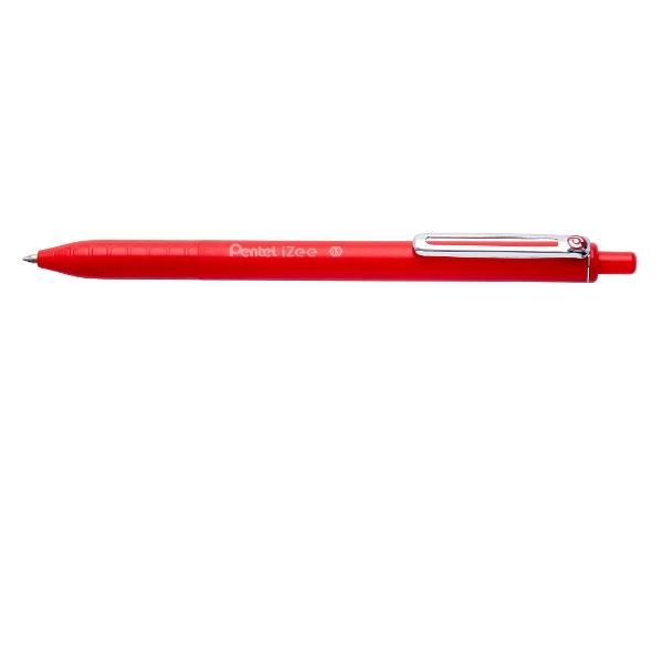 Pentel iZee - Penna a sfera - rosso - inchiostro a base olio - 0.7 mm - retratt…