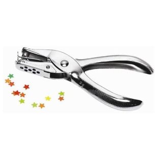 Perforatore a pinza 5820 - 1 foro a stella - metallo - Lebez